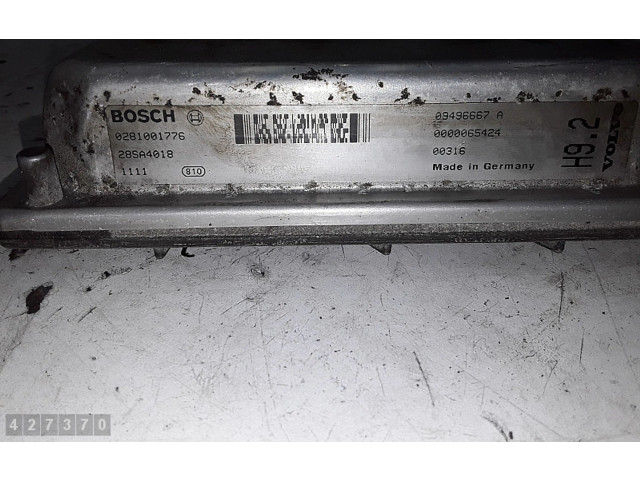 Блок управления двигателя 0281001776   Volvo V70