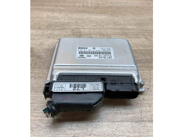 Блок управления двигателем Блок управления 3910127715, 0281011807 Hyundai Getz