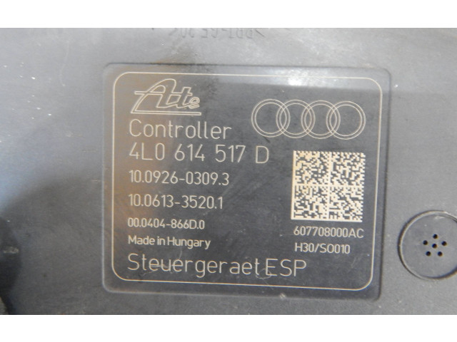 Jednotka ABS 4L0614517D, 10092603093 Audi Q7 4L 2010