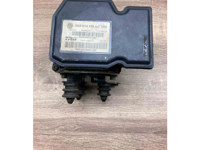 Jednotka ABS 3AA614109AC, 17654043 Volkswagen PASSAT B7 2011