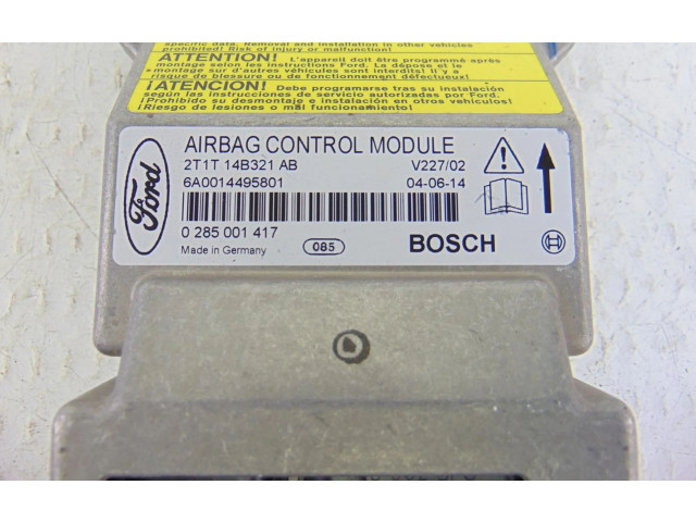 Блок подушек безопасности 2T1T14B321AB, CENTRALITAAIRBAG   Ford Transit -  Tourneo Connect