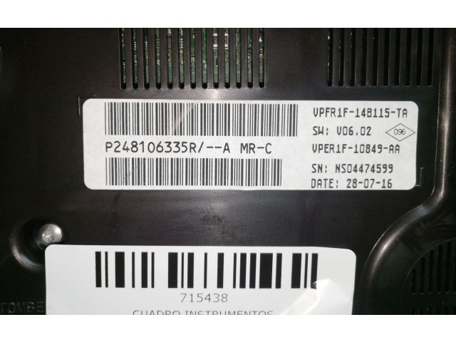Přístrojová deska Renault Megane IV 2016 248106335R