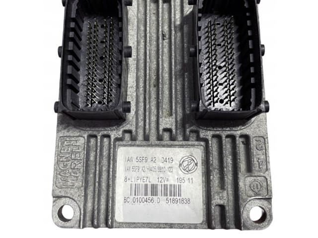 Řídící jednotka 51891838, IAW5SF9 Fiat Punto Evo 2011