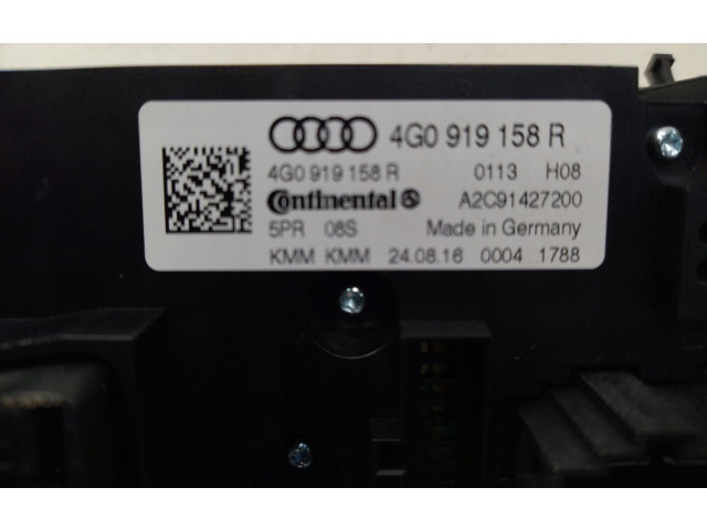 Блок управления климат-контролем 4G0919158R   Audi A7 S7 4G