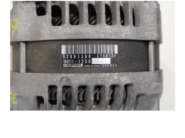 Генератор 52083380   Jeep Renegade      