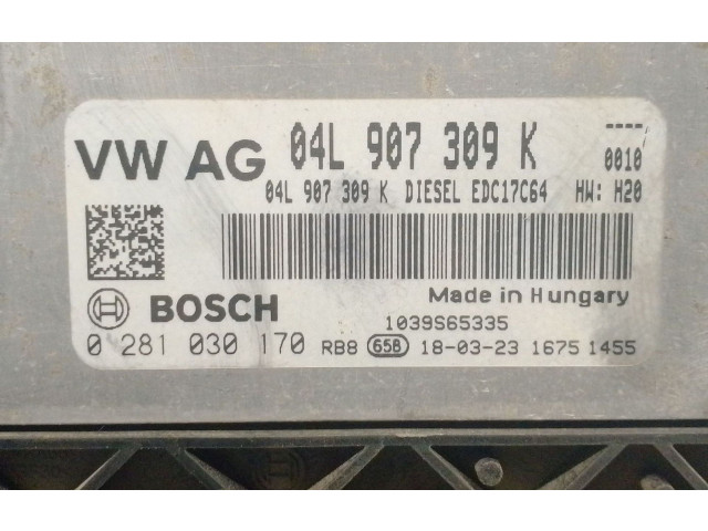 Řídící jednotka 04L907309K, 0281030170BOSCH   Volkswagen Caddy 2018