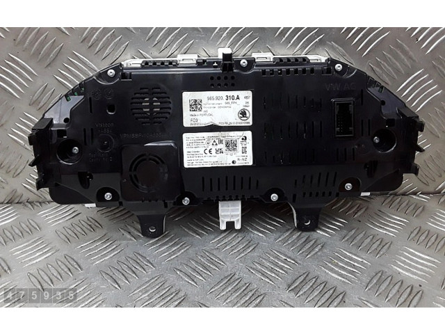 Панель приборов 565920310a Skoda Karoq