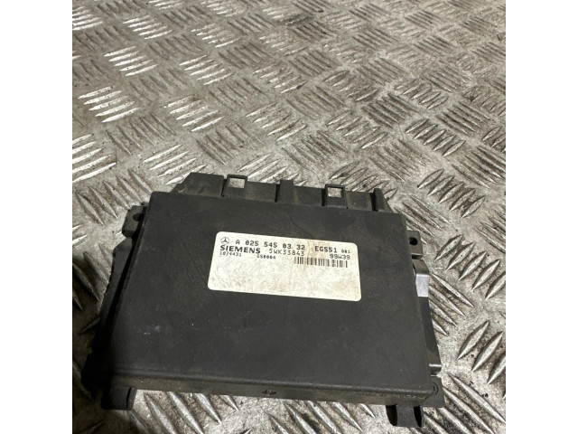 Блок управления коробкой передач A0255450332   Mercedes-Benz E W211