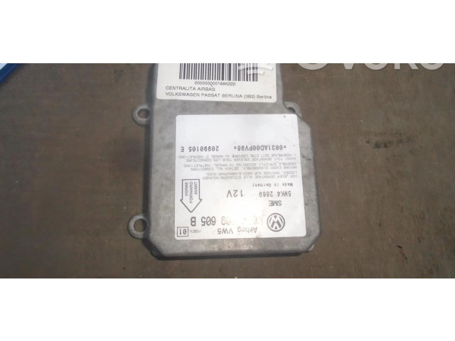 Блок подушек безопасности 6Q0909605B, CENTRALITAAIRBAG   Volkswagen PASSAT