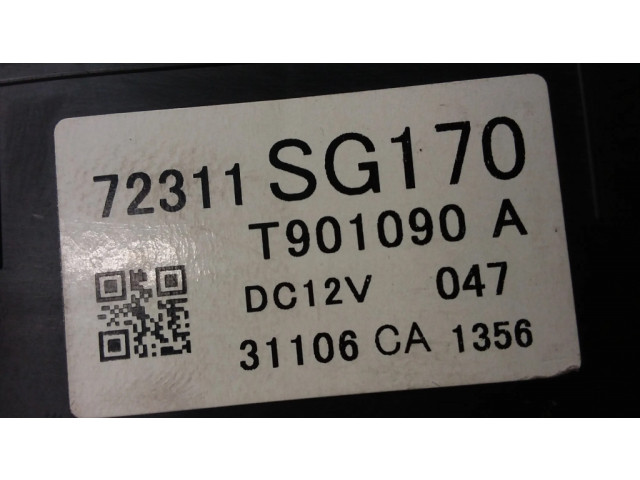 Блок управления климат-контролем 72311SG170 Subaru Forester SJ