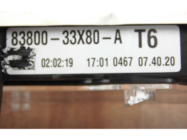 Přístrojová deska Toyota Camry VIII XV70 2019 8380033X80