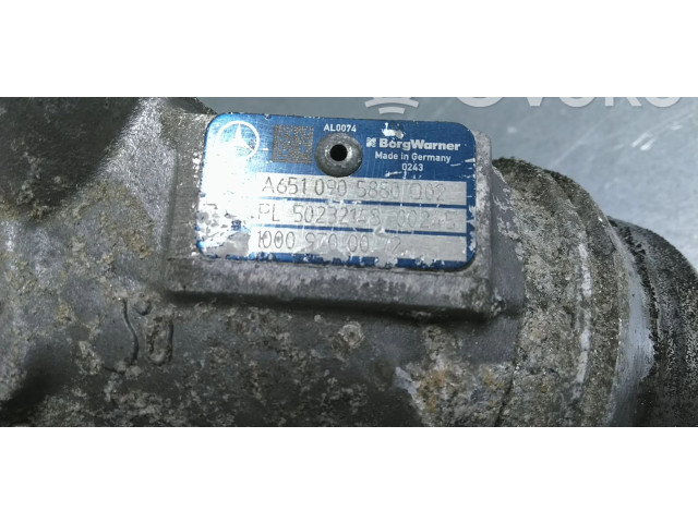Turbodmychadlo Нагнетатель A6510905880, A6510901186 Mercedes-Benz C W205 651921