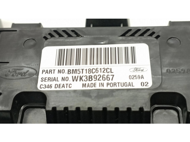 Блок управления климат-контролем BM5T18C612CL, WK3B92667 Ford Focus