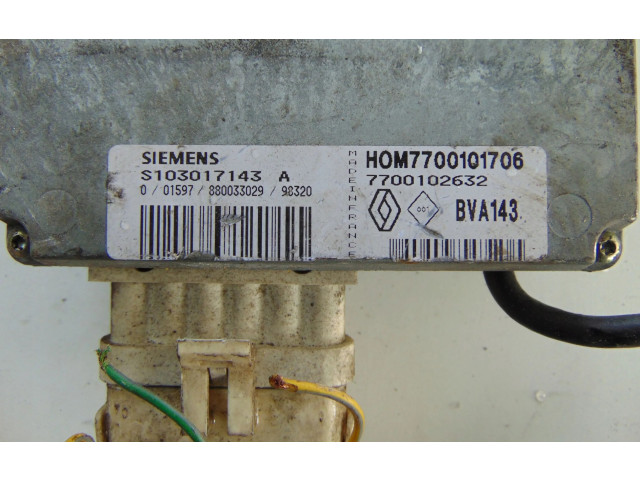 Блок управления двигателя 7700102632   Renault Twingo I