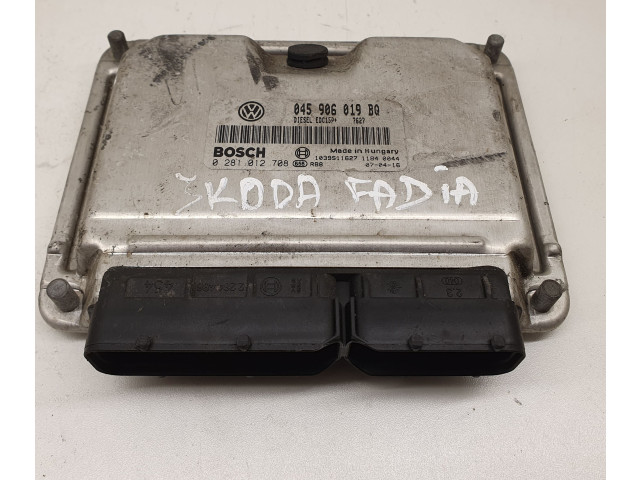 Řídící jednotka 045906019BQ, 0281012708 Audi A6 S6 C5 4B 2000