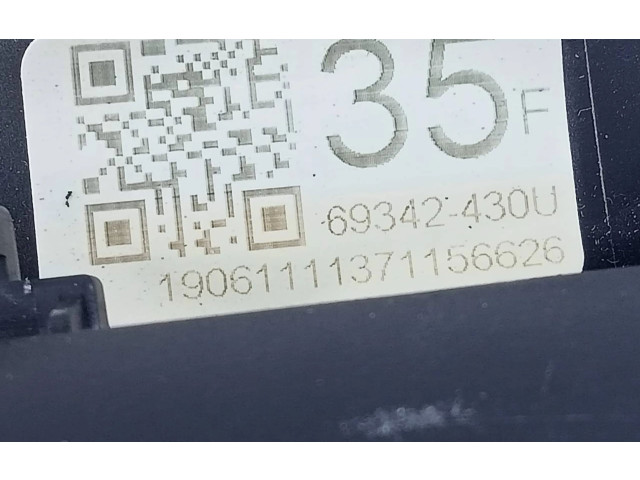 Панель приборов 69342430U, 769167320U   Peugeot 108       