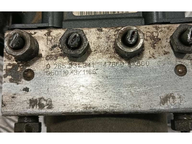 Jednotka ABS 47660AX600, 0265231341 Nissan Micra C+C 2005