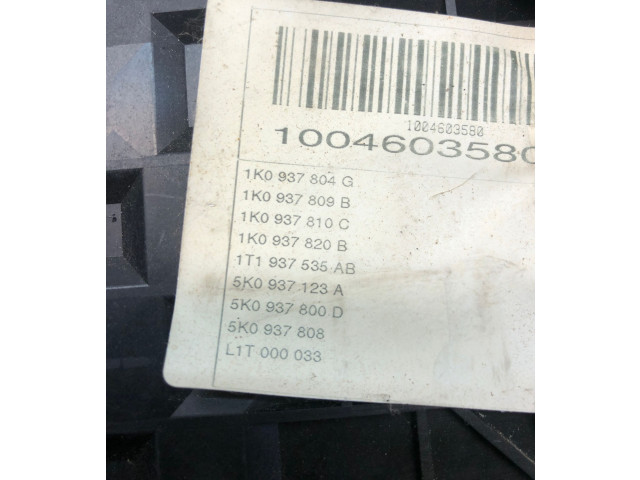 Pojistková skříňka 1K0937809B, 1K0937804G Volkswagen Caddy 2013