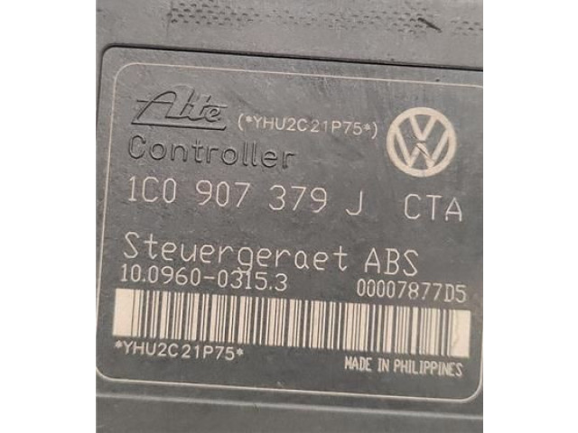 Блок управления АБС 1C0907379J, 1J0614117E   Seat Toledo II (1M)