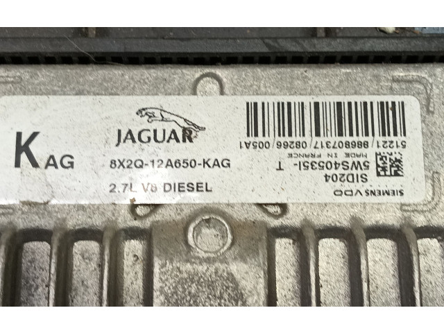 Řídící jednotka 8X2Q12A650KAG   Jaguar XF X250 2009