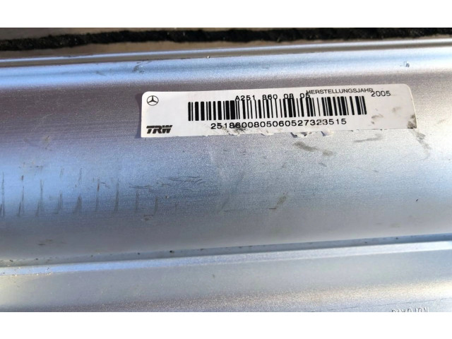 Подушка безопасности пассажира A2518600805, 250850000 Mercedes-Benz R W251