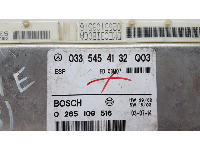 Блок управления АБС 0335454132   Mercedes-Benz E W211