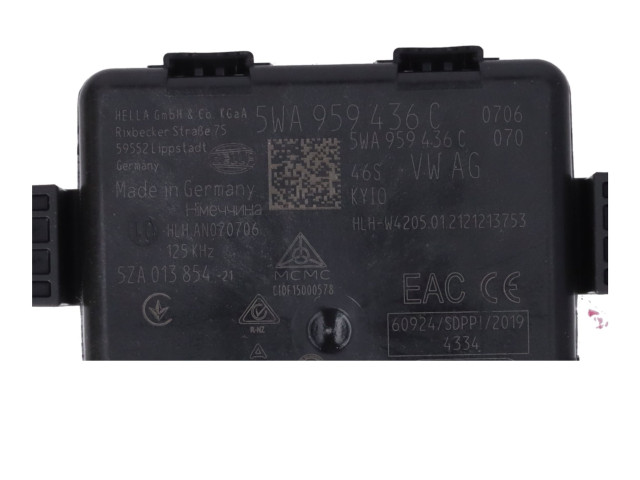 Блок управления 5WA959436C Skoda Octavia Mk4