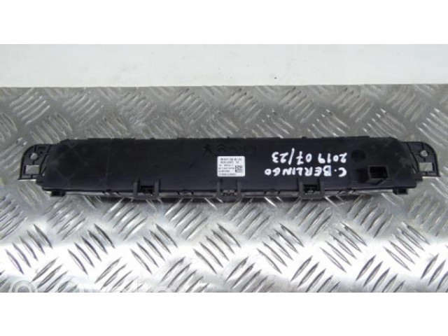 Блок управления климат-контролем 98081722ZD Citroen Berlingo