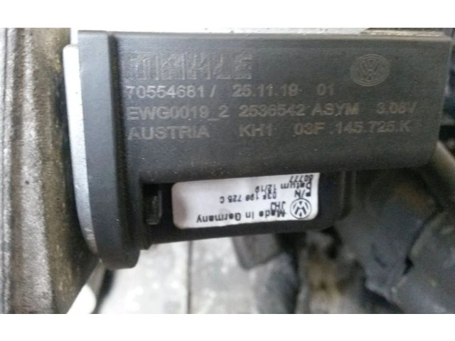 Турбина Skoda Fabia Mk2 (5J) 03F145725K, 03F145725K для двигателя CBZA