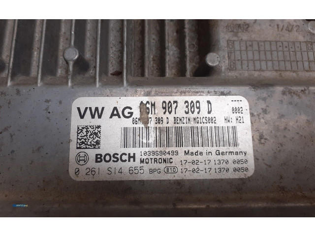 Блок управления впрыском 06M907309D, 0261S14655 Audi A5