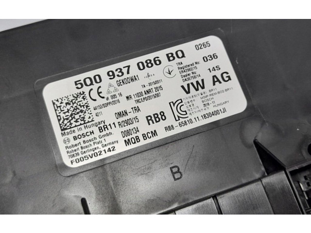 Блок комфорта 5Q0937086BQ Volkswagen Golf VII