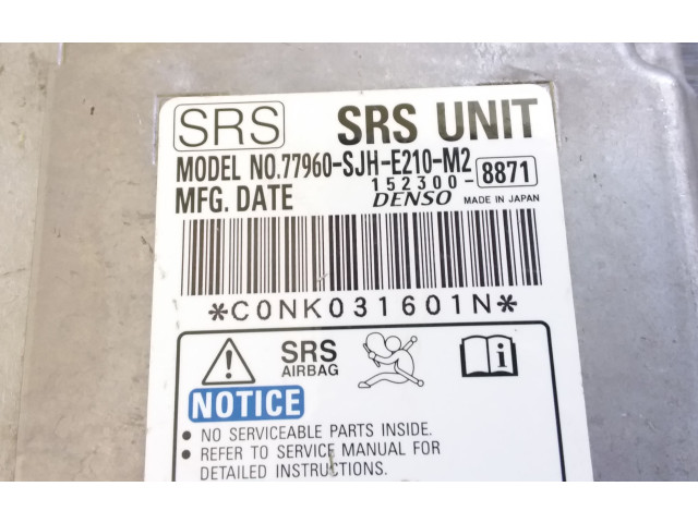 Блок подушек безопасности 77960SJHE210M2, 1523008871 Honda FR-V