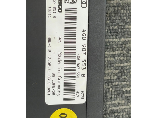 Блок управления 4G0907553B   Audi A7 S7 4G