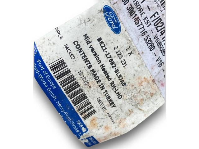 Зеркало электрическое        Ford Transit Custom  2013 - 2023 года   