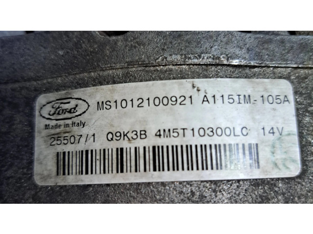 Генератор 4M5T10300LC, A115TM105A   Ford Focus 1.8     