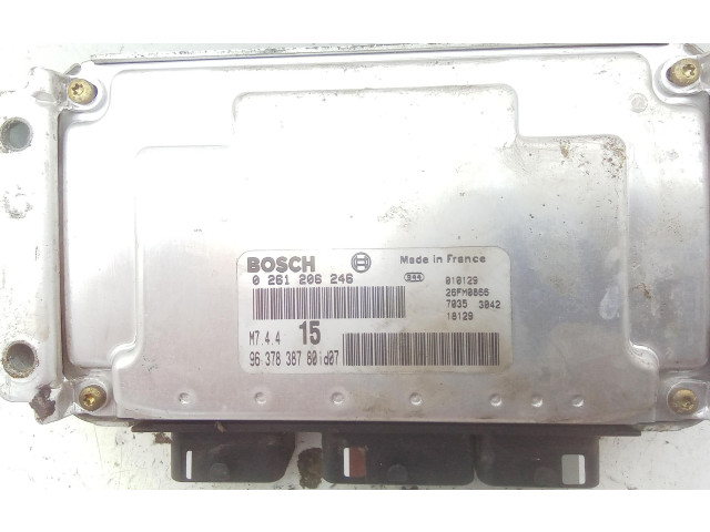 Комплект блоков управления 0261206246, 0261206246   Citroen Saxo