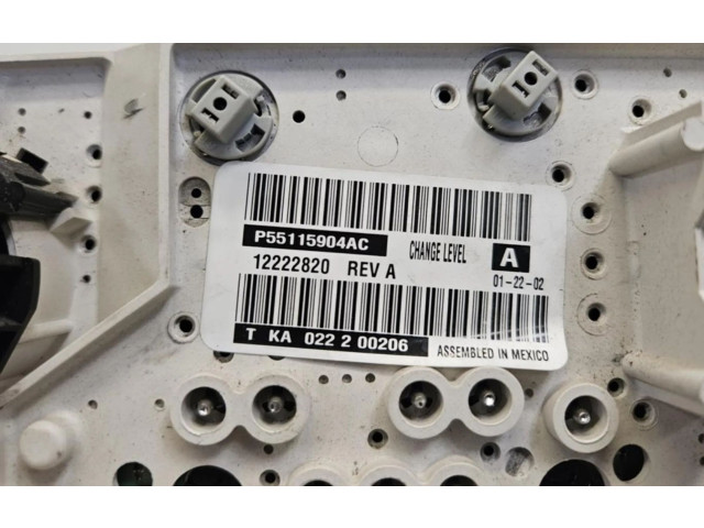 Блок управления климат-контролем P55115904AC, MANDOCLIMATIZADOR   Jeep Grand Cherokee (WJ)