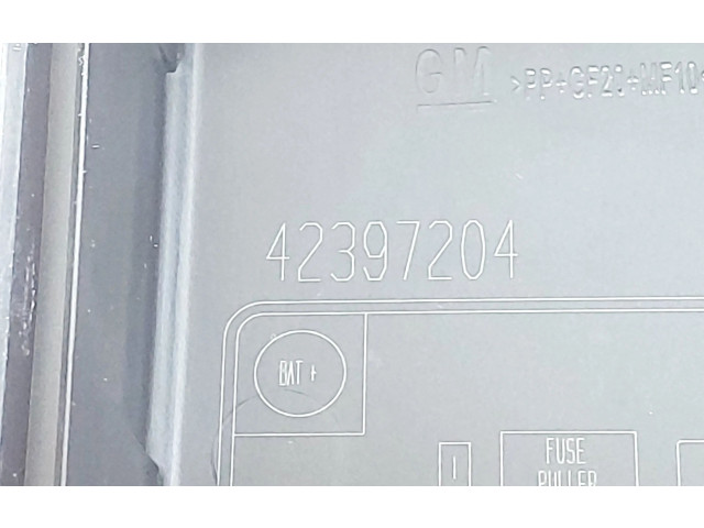 Pojistková skříňka 42397197, 95941608 Opel Mokka 2016