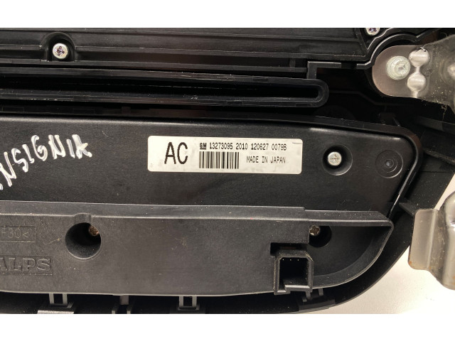 Блок управления климат-контролем 20997887 Opel Insignia A