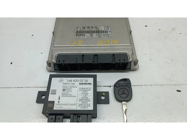 Řídící jednotka A6681530079, 0281010752 Mercedes-Benz A W168 2002