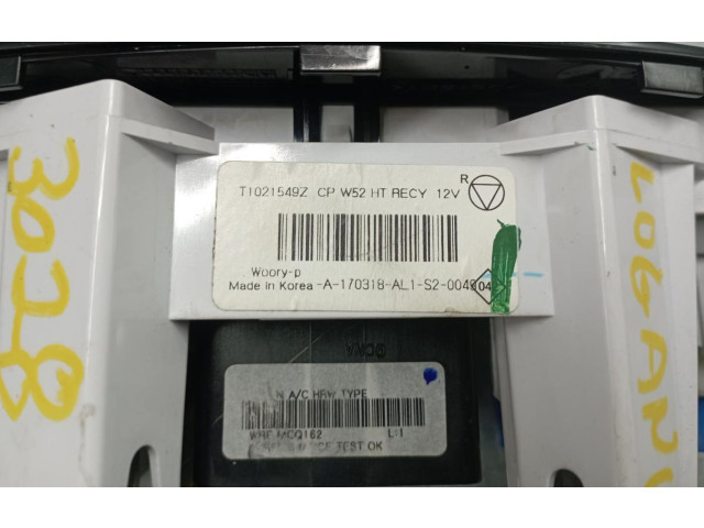 Блок управления климат-контролем T1021549Z Dacia Logan II