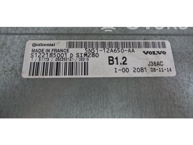 Блок управления двигателя 122185001, 282393121 Volvo C30