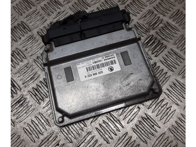 Блок управления двигателя 03D906032A, 5WP4006007 Skoda Fabia Mk1 (6Y)