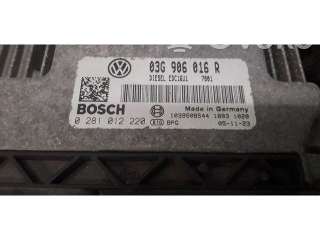 Блок управления 03G906016R, 0281012220 Volkswagen Golf Plus
