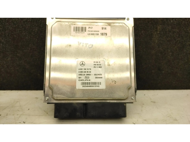 Řídící jednotka A6511501879, 28254848 Mercedes-Benz Vito Viano W639 2011
