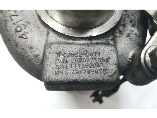 Turbodmychadlo Турбина 9670371380   Citroen Berlingo   
