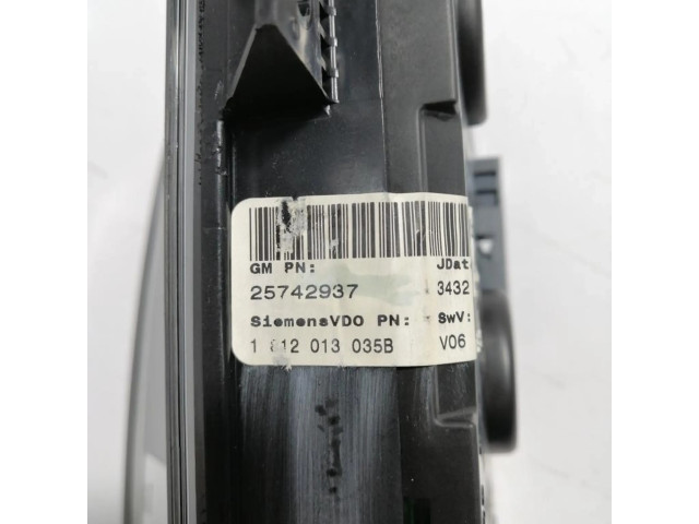 Панель приборов 25742937, CUADROINSTRUMENTOS Cadillac DTS