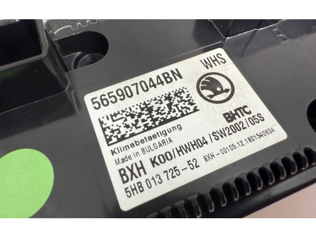 Блок управления климат-контролем 565907044BN Skoda Karoq