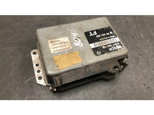 Блок управления двигателя 0261200131 Opel Zafira A