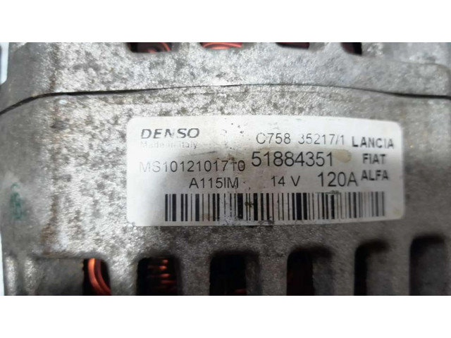 Генератор 51884351, MS1012101710   Jeep Renegade 1.6     